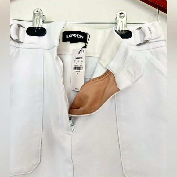 EXPRESS NWT BRIGHT WHITE MINI SKIRT SZ XSMALL - Picture 5 of 6
